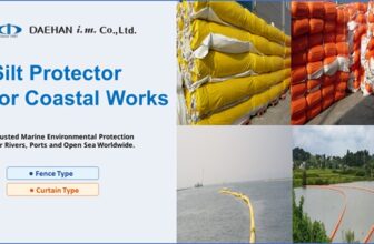 High-Performance Silt Protector Curtain for Marine and River Construction | DAEHAN i.m.